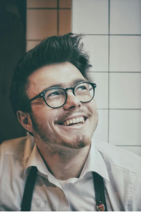 Designer face photo